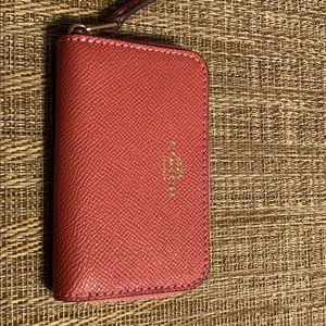COACH CREDIT CARD HOLDER LEATHER
